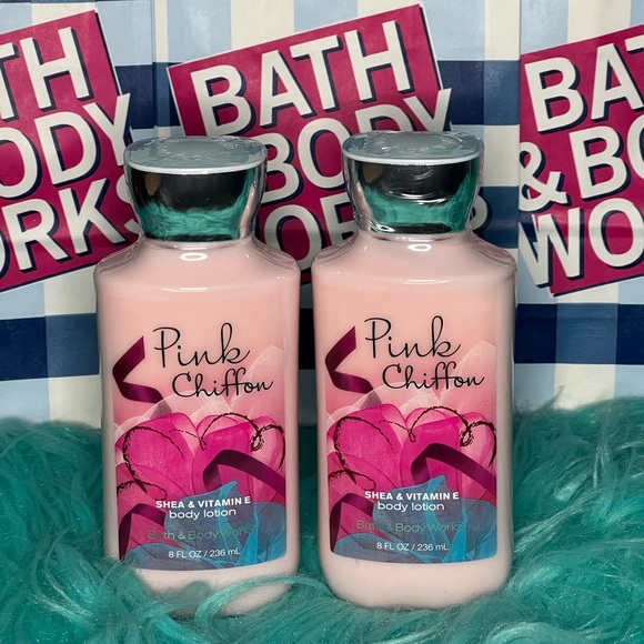 Bath & Body Works Other - BBW 2x PINK CHIFFON BODY LOTION